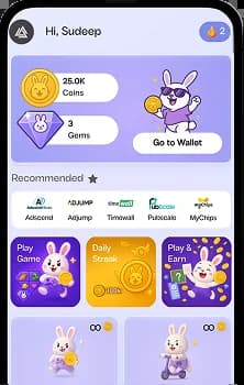 CashBunny app screenshot