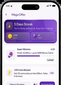 Super Cash app screenshot
