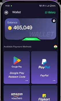 Wow Cash app screenshot
